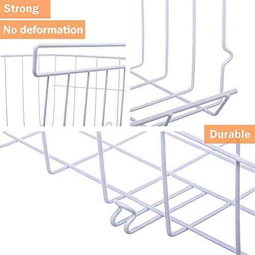 Astotsell Under Shelf Storage Basket, 2-pack Under Shelf Han
