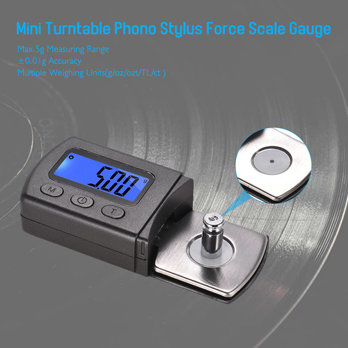 Lápiz Giratorio Con Escala De Fuerza Mini Phono Gauge ± 0,01