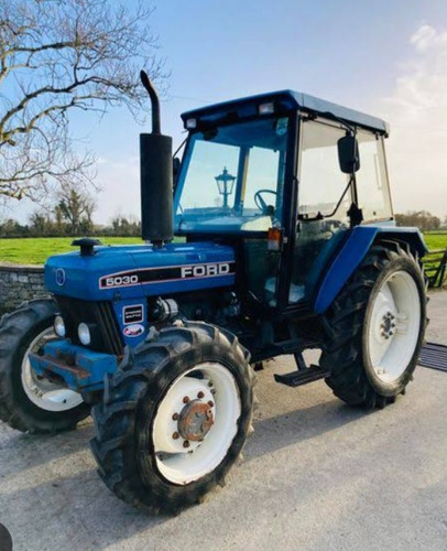 Tractor Ford Inglés 80hp Pala Y Cabina Recién Importado 