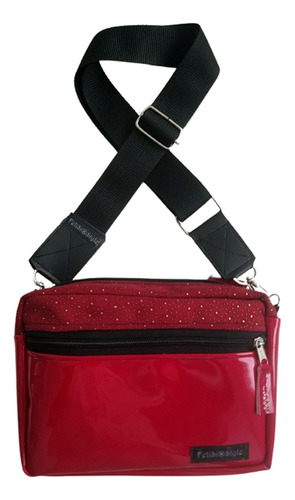 Bandolera Cartera Mini Bag Rojo Mujer Exclusive Felisi 