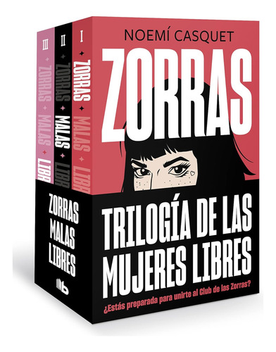 Pack Trilogía Zorras [ Zorras + Malas + Libres  ] Original