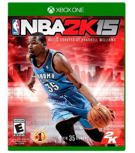 Juego de baloncesto NBA 2k15 Xbox One Midia Fisica 2k Games