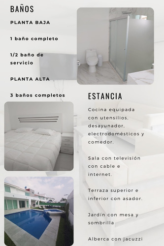 Casa Laurel Disponible Para Fines De Semana En Lomas De Cocoyoc