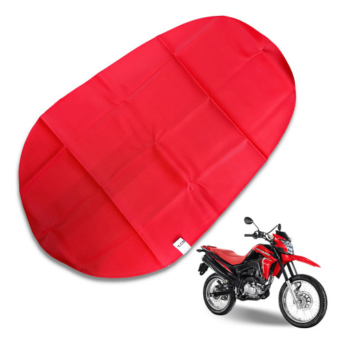 Capa De Banco Vermelha Honda Bros 160 2023/2024 Mod Original