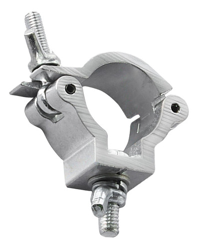 6 Abrazadera De Aluminio Para Luces De Plata 24 A 26mm