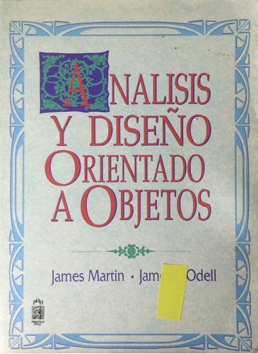 Analisis Y Diseño Orientado A Objetos James Martin 