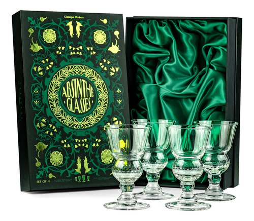 Absenta De Cristal Vintage, Sambuca, Raki, Pastis, Gafas Ouz