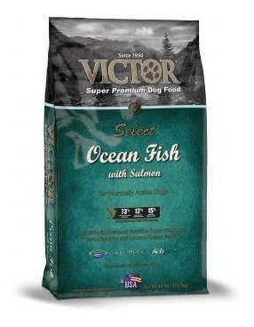 Victor Dog Food Select Ocean Blend Con Salmon Salvaje Y Arro