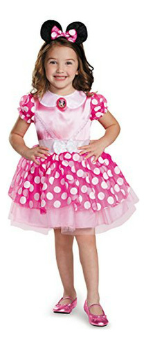 Disfraz Minnie Mouse Clásico, Rosa