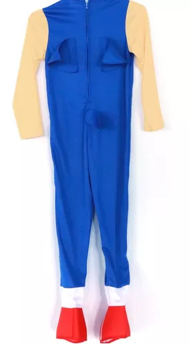 Fantasia de Macacão de Sonic - Sonic the Hedgehog Romper Costume