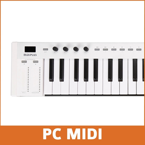 Imagen 8 de 10 de Midiplus X6 Mini Teclado Controlador Midi 61 Miniteclas