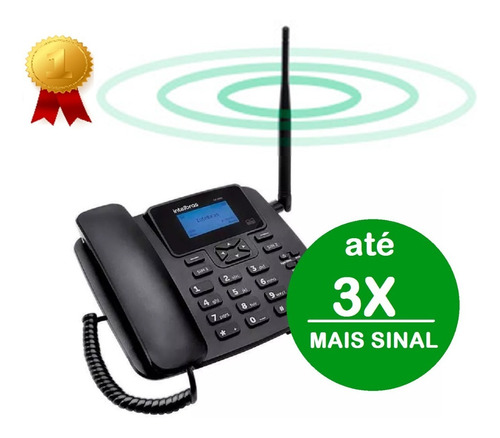 Telefone Celular Rural De Mesa Cf4202 Intelbras Sub Cf5002