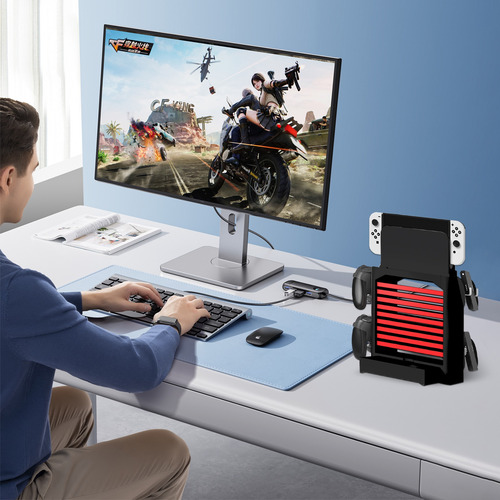 Video Game Holder Controller Organizer For Ns Switch