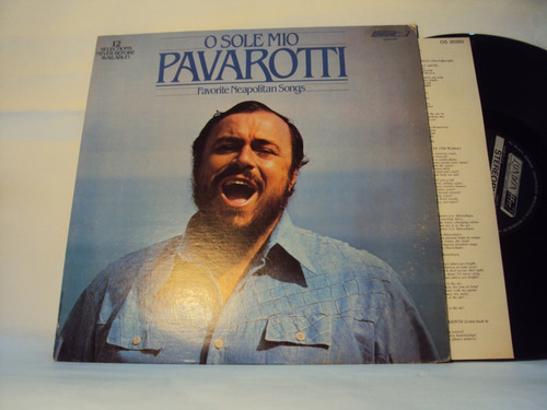 Vinilo Lp 103 O Sole Mio Pavaroti Favorite Neapolitan Songs