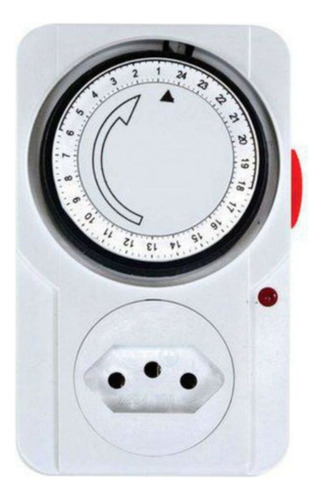 Timer Temporizador Analógico 24 Horas 110v/220v