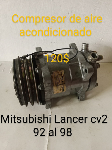 Compresor De Aire Acondicionado Mitsubishi Lancer Cb 92 A 98