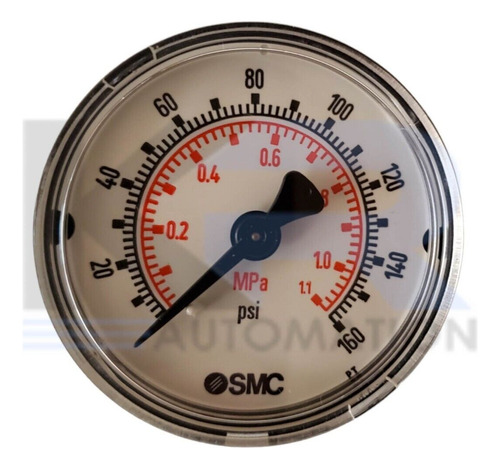New Smc 4274891 Pressure Gauge 160psi Ssn