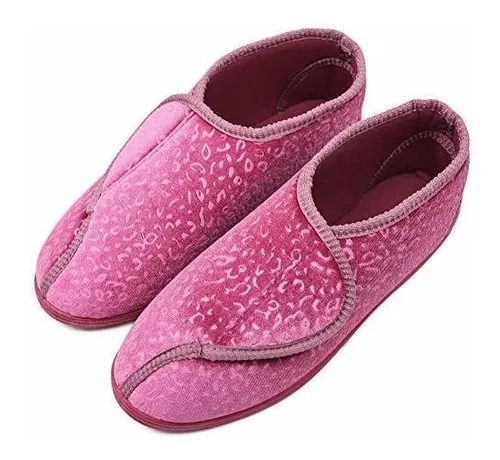 Hotme Women's Cozy Memory Foam Slippers With Adjustable Clos
