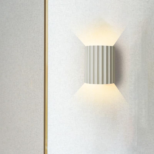 Moderno Aplique De Pared Led Minimalista De Resina, Estilo N