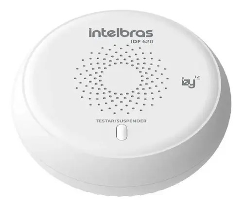 Detector De Fumaça Smart Casa Inteligente Idf 620 Intelbras