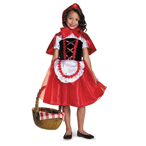 Disfraz Para Niña Caperucita Roja Halloween