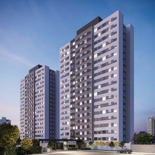 Imagem 2 de 17 de Apartamento Com 2 Quartos, 43m2, À Venda - Santo Amaro - São Paulo - 023