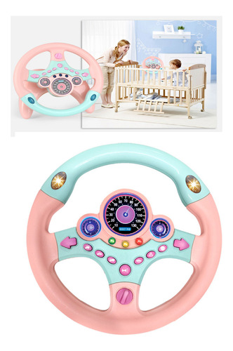 1 Toy Steering Wheel Sound Controller Music For Baby