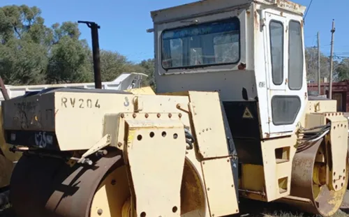 Rodillo Compactador Asfalto Bomag Bw Doble Liso Envios Pais