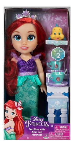 ¿la Hora Del Té De La Princesa Disney Con Ariel Y Flounder