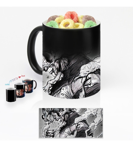 Taza Magica All Might Epico Manga Boku No Hero Personalizada