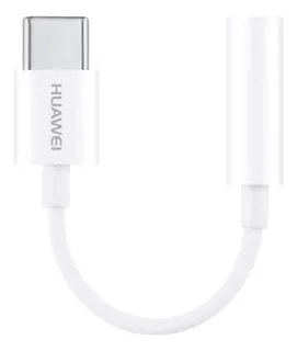 Huawei Adaptador Usb Tipo C A Jack P30 P40 P50 Pro Honor Color Blanco