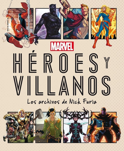 Marvel. Heroes Y Villanos, De Marvel. Editorial Libros Disney, Tapa Dura En Español