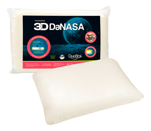 Almohada Danasa 3D Duoflex Low Beige