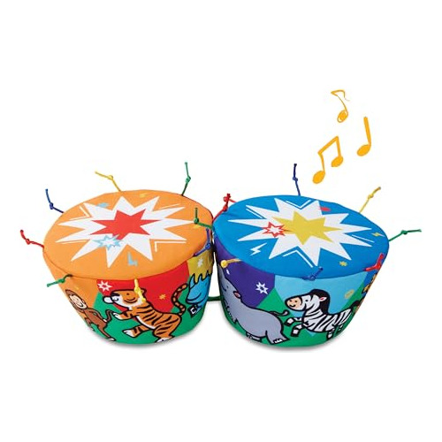 Melissa Doug K S Kids Bongo Drums Instrumento Musical S...