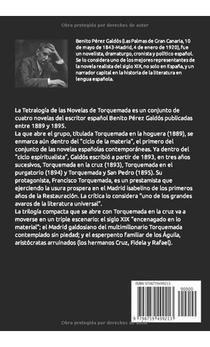 Torquemada En La Cruz - Perez Galdos, Benito, De Perez Galdos, Benito. Editorial Independently Published En Español