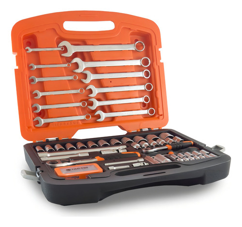 Juego Set Llaves Tubos Crique Tactix 85 Piezas