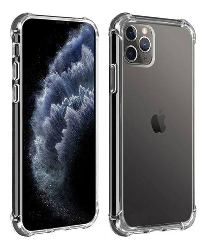 Forro Estuche Funda Transparente iPhone 12 Pro Max 6.7