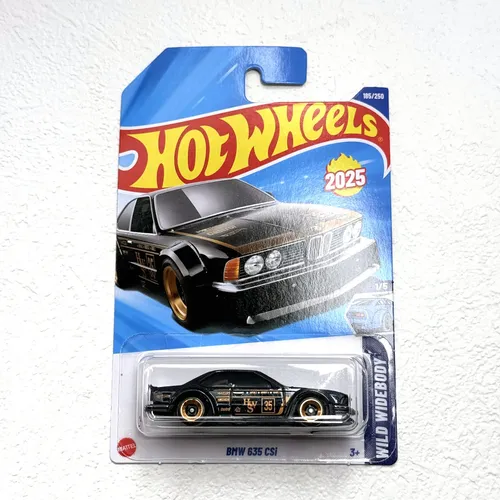 Carro Hot Wheels 25 Bmw 635 Csi Preto Diecast | MercadoLivre