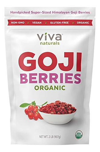 Bayas De Goji Del Himalaya Orgánicas, Grandes Y