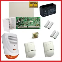 Comprar Kit Alarma Dsc 1616 Con Sensores De Interior Sirena Exterior