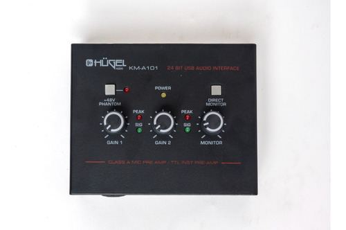 Interfaz Usb Audio Hugel Grabacion Profesional Stereo