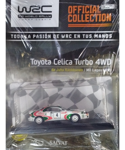 Fascículo De Autos De Rally N44 Toyota Celica 