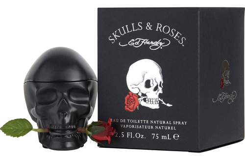 Perfume Ed Hardy Skulls & Roses Eau De Toilette 75 Ml Para H