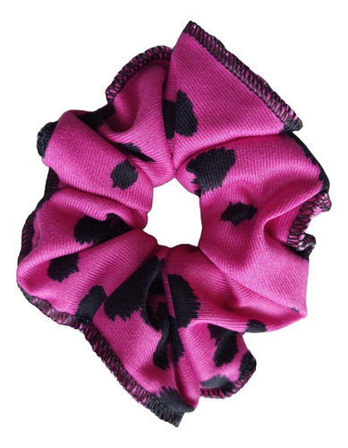 Colita De Pelo Scrunchie De Lycra Estampada