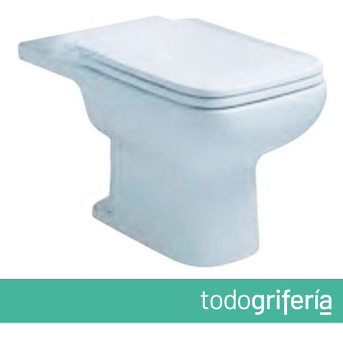 Inodoro Largo Ferrum Trento IELMJ-B Sanitario Porcelana