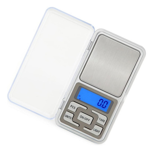 Báscula Digital De Acero Inoxidable Con Pantalla Lcd Retroil