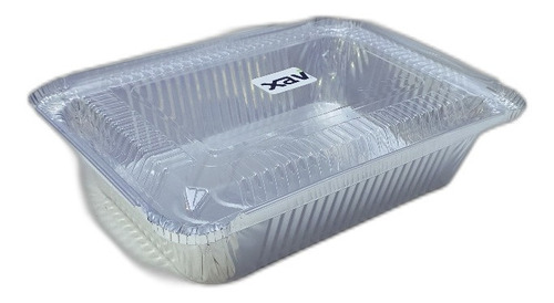 125 Envase Bandeja Aluminio Desechable 788ml 8691 Xavipaper