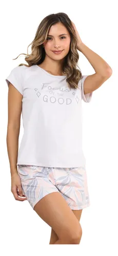 Pijama Short Para Mujer Ladypalm