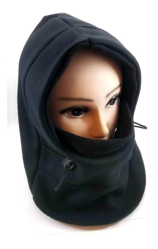 Imagen 5 de 8 de Gorro Cuello Pasamontañas Polar Grueso Termico Bici Moto