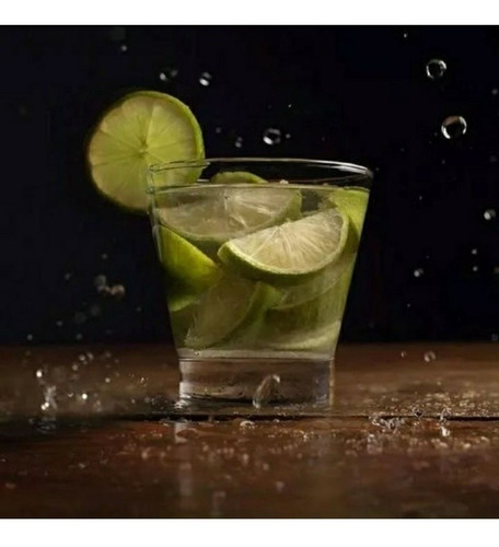 Jogo Copos Vidro Caipirinha Ilhabela Nadir 350ml 24 Uni Cor Transparente